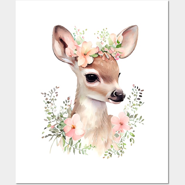 Deer Wall Art by DreamLoudArt